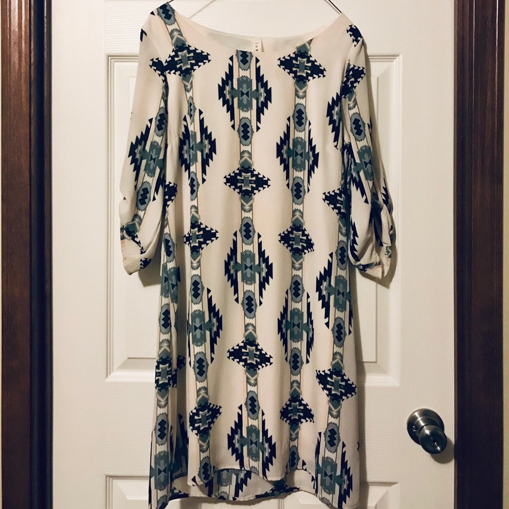3/4 Sleeve Dress